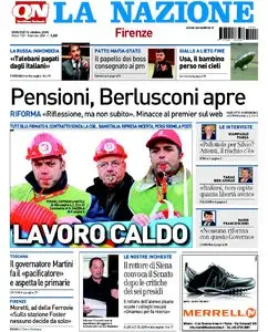 La Nazione 16 Ottobre 2009