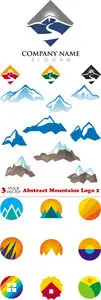 Vectors - Abstract Mountains Logo 2