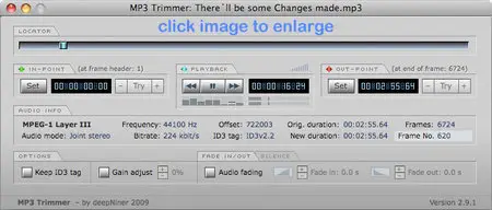 Mp3 Trimmer 2.9.1 - [mac oSX]  