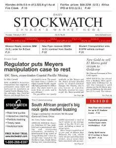 Stockwatch Daily - February 9, 2017