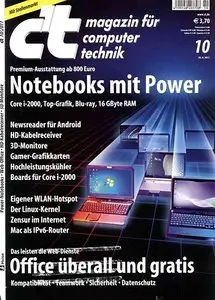 ct Magazin für Computertechnik No 10 2011