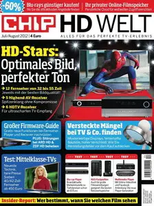 Chip HD Welt - Juli/August 2012
