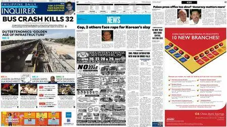 Philippine Daily Inquirer – April 19, 2017