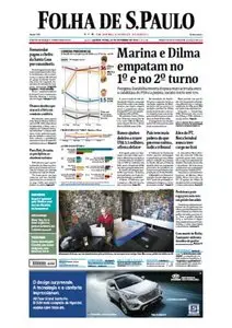 Folha de São Paulo - 11 de setembro de 2014 - Quinta