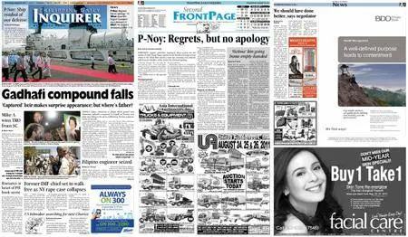 Philippine Daily Inquirer – August 24, 2011