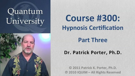 Dr Patrick Porter – Hypnotherapy Training