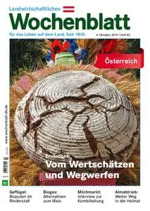 Bayerisches Landwirtschaftliches Wochenblatt Oesterreich - 02. Oktober 2019