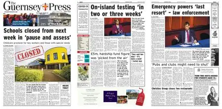 The Guernsey Press – 20 March 2020
