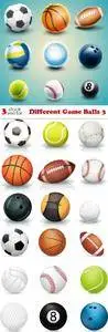 Vectors - Different Game Balls 3