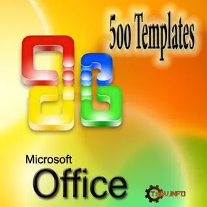 500 Templates for MS Office Word Excel PowerPoint Collection