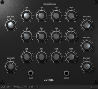 Audio Damage 914 Fixed Filter Bank v1.1.0 (Win / Mac OS X) [Repost]