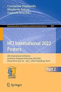 HCI International 2022 Posters: 24th International Conference on Human-Computer Interaction, HCII 2022, Virtual Event, J