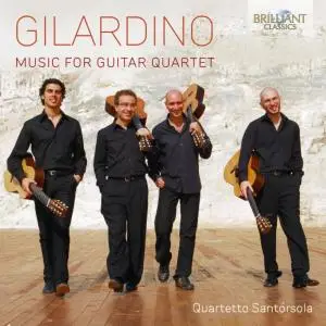 Quartetto Santórsola - Gilardino: Music for Guitar Quartet (2019)