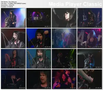 W.A.S.P.  - The Sting (Live At The Key Club. L.A.) | 2 Discs set (2002) RE-UPLOAD