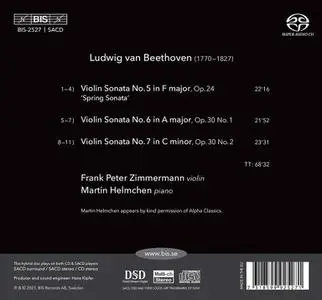 Frank Peter Zimmermann, Martin Helmchen - Ludwig van Beethoven: Violin Sonatas Nos.5-7 (2021)