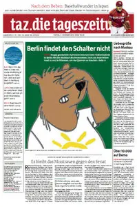 Tageszeitung TAZ vom 04 November 2013
