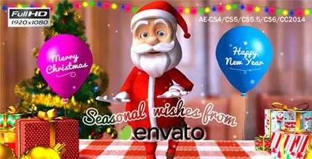 Christmas-Happy Santa - After Effects Project (Videohive)