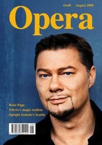 Opera - August 2008