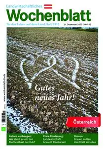 Bayerisches Landwirtschaftliches Wochenblatt Oesterreich - 30. Dezember 2020