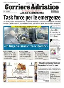 Corriere Adriatico Ascoli - 11 Ottobre 2023
