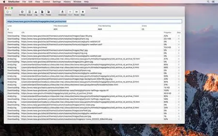 SiteSucker 2.10.6 Multilingual Mac OS X