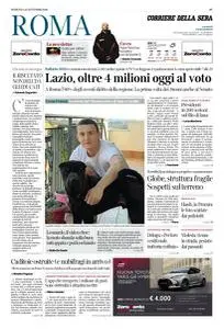 Corriere della Sera Roma - 25 Settembre 2022