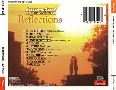 James Last - Erinnerungen (Reflections) (1983, Polydor # 815 354-2 Y 10)
