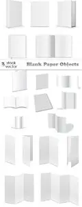 Vectors - Blank Paper Objects