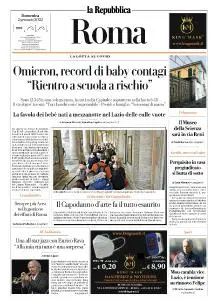 la Repubblica Roma - 2 Gennaio 2022