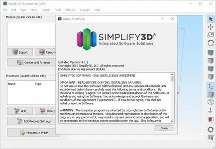 simplify3d 4.0.1 does not recognize printer