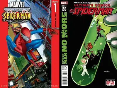 Ultimate Spider-Man v1 #0.5-133, 150-160 + v2 #1-15 + v3 #1-28 + Special + Scriptbook + Annual #1-3 (2000-2013) Complete