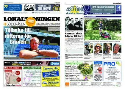 Lokaltidningen Söderåsen – 28 juli 2018