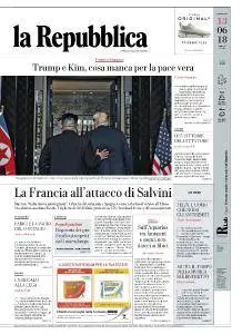 la Repubblica - 13 Giugno 2018