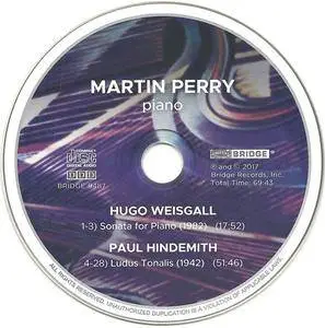 Martin Perry - Hugo Weisgall | Paul Hindemith (2017) {Bridge}