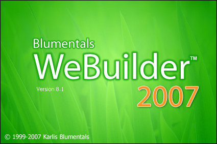 WeBuilder 2007.ver.8.1.0.78