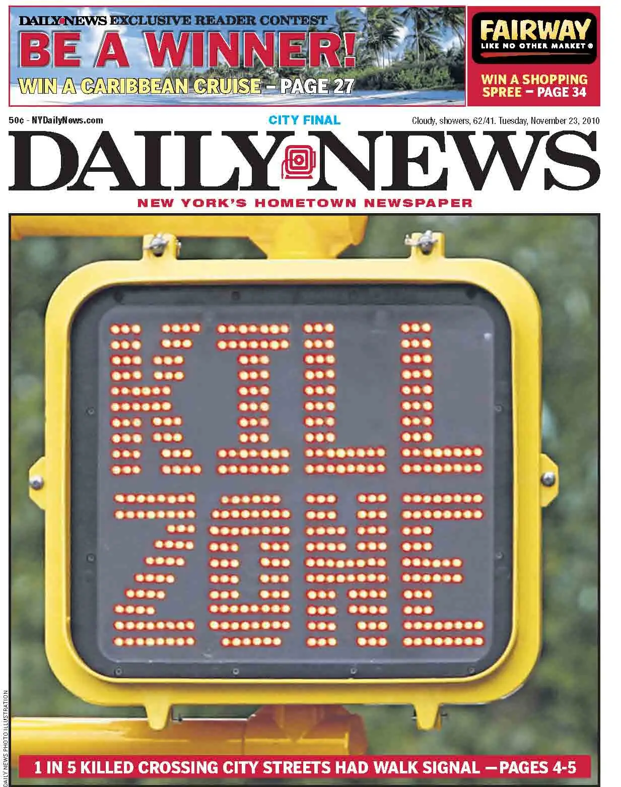 New York Daily News 2010.11.23