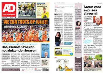 Algemeen Dagblad - Rotterdam Stad – 08 juli 2019