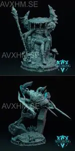 Witchsong Miniatures - Fungal Queen and Warhorde Construct
