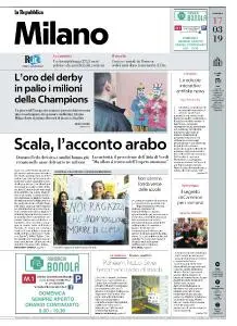 la Repubblica Milano - 17 Marzo 2019