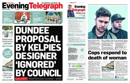 Evening Telegraph Late Edition – July 08, 2019