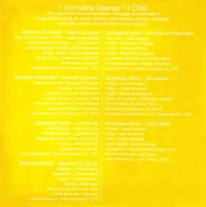 José Carreras - Legendary Performances: 7 complete operas [14CDs] (2007)