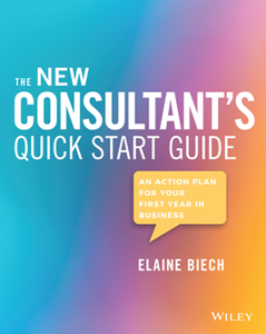 The New Consultant's Quick Start Guide : An Action Plan for Your First Year in Business