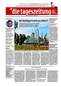 Tageszeitung TAZ vom 5 Oktober 2010