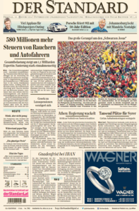 Der Standard, 10. Januar 2014