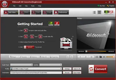 4Videosoft HD Converter 5.0.8 