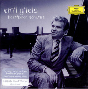 Emil Gilels - Ludwig van Beethoven: Piano Sonatas (1996) 9 CD Box Set, Reissue 2006