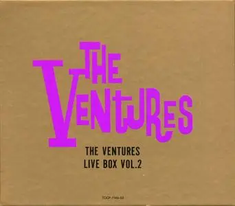 The Ventures - Live Box, Vol. 2 (1992) {4CD Set, Liberty ‎Japan TOCP-7149~52 rec 1971-1973}