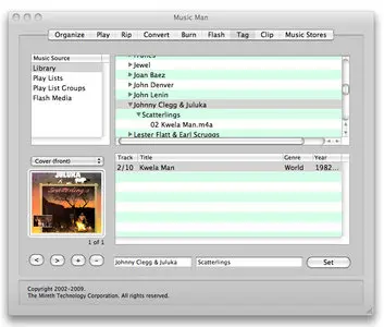 Mireth Music Man v4.0.1 Mac OS X