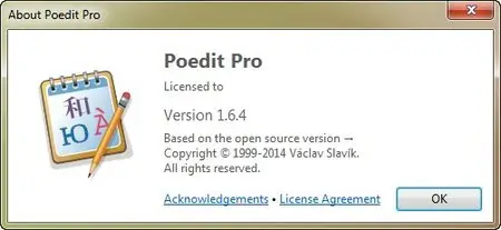 Poedit Pro 1.6.4.2601