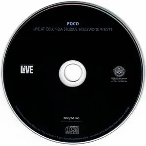 Poco - Live At Columbia Studios, Hollywood, 9/30/71 (2010)